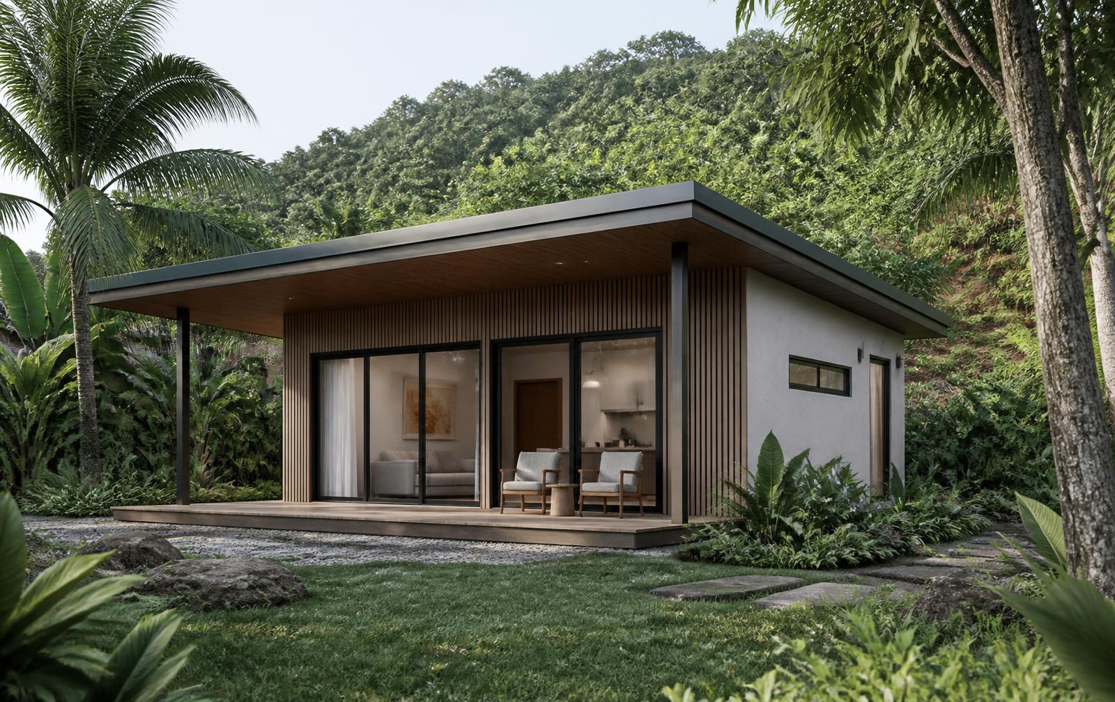 Conceptual rendering of the Garden Villa at El Santuario